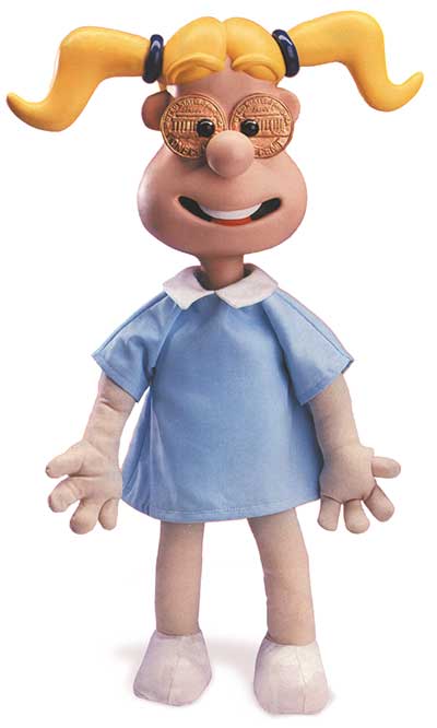 The Talking Penny Doll prototype