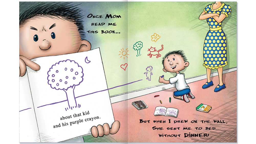 I Hate Picture Books! spread 2