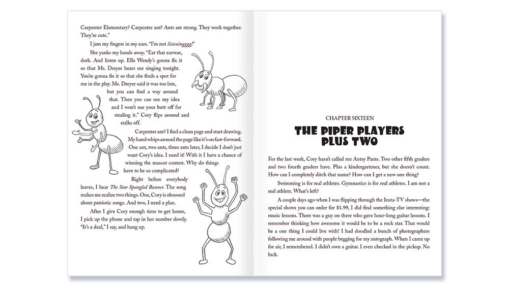 Just One Thing book spread 3